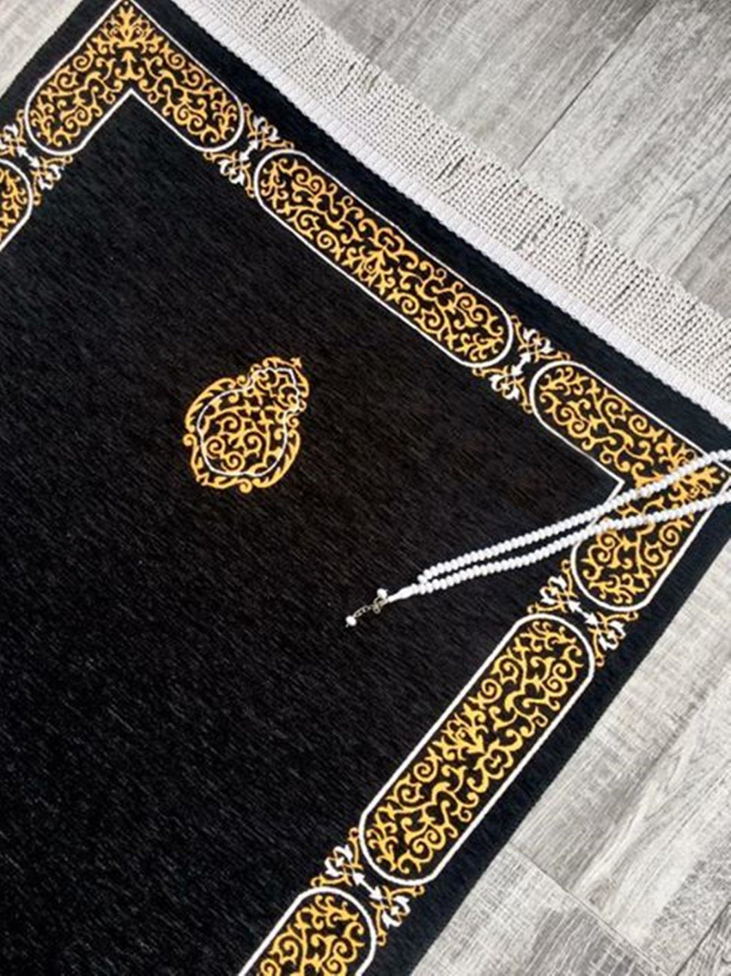 Kaaba Curtain Kiswah Sejadah 07, Prayer Mat, Prayer Rug, Prayer Rug for Muslim, Kaaba Kiswah, Unique Gift YSLM48