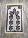 Dowries Style Prayer Mat, Prayer Mat with Tasbeeh, Prayer Rug, Muslim Janamaz, Musallah, Islamic Gift YSLM46