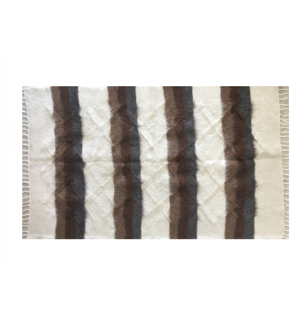 Handmade Colorful Mohair Wool Prayer Mat | Kilim Prayer Rug | Natural Musallah | Handcrafted Sajjada | Janamaz 80x120cm - islamicbazaar