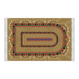 Al Andalus 1 mekani podstavljeni molitveni tepih | Pamučni sloj Janamaz | Protuklizni podmetač od bambusovog pamuka za molitvu | Islamski pokloni