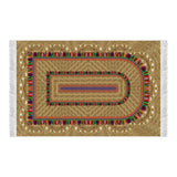 Al Andalus 1 Soft Padded Prayer Rug | Cotton Layer Janamaz | Anti Slip Backing Bamboo Cotton Prayer Mat | Islamic Gifts