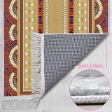 Al Andalus 2 Soft Padded Prayer Rug | Cotton Layer Janamaz | Anti Slip Backing Bamboo Cotton Prayer Mat | Islamic Gifts
