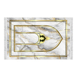 Gold Mihrab Soft Padded Prayer Rug | Cotton Layer Janamaz | Anti Slip Backing Bamboo Cotton Prayer Mat | Eid Gifts