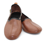 Обувь ручной работы из натуральной кожи, мужской размер, коричневые зимние носки, обувь, тапочки, Islam Mest, носки Tawaf, домашняя обувь