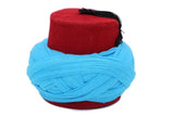 9 Pcs Handmade Mini Fez Set | Islamic Home Decor | Miniature Imamahs | Ameen Gift | Moorish Fez