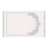 Blue Carpet Soft Padded Prayer Rug | Cotton Layer Janamaz | Anti Slip Backing Bamboo Cotton Prayer Mat | Islamic Gifts