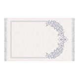 Blue Carpet Soft Padded Prayer Rug | Cotton Layer Janamaz | Anti Slip Backing Bamboo Cotton Prayer Mat | Islamic Gifts