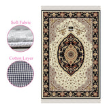 Kaaba Soft Padded Prayer Rug | Cotton Layer Janamaz | Anti Slip Backing Bamboo Cotton Prayer Mat | Islamic Gifts