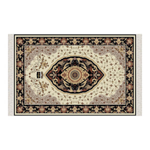 Kaaba Soft Padded Prayer Rug | Cotton Layer Janamaz | Anti Slip Backing Bamboo Cotton Prayer Mat | Islamic Gifts