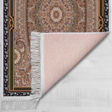 Anatolian Carpet Design Soft Padded Prayer Rug | Cotton Layer Janamaz | Anti Slip Backing Bamboo Cotton Prayer Mat | Islamic Gifts