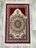 Circle Of Flowers Kilim Prayer Mat, Prayer Mat with Tasbeeh, Prayer Rug, Muslim Janamaz, Bohemian Rug, Turkish Rug, Islamic Gift YSLM40
