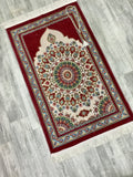 Circle Of Flowers Kilim Prayer Mat, Prayer Mat with Tasbeeh, Prayer Rug, Muslim Janamaz, Bohemian Rug, Turkish Rug, Islamic Gift YSLM40