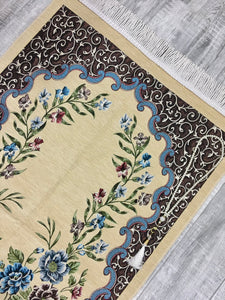 Garden Of Hagia Sophia Prayer Mat, Prayer Mat with Tasbeeh, Prayer Rug, Muslim Janamaz, Sajjada, Turkish Rug, Islamic Gift YSLM43