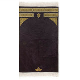 NEW Kaaba Kiswah Inspired Prayer Mat | Musallah | Masjid al Haram Sajjada | Prayer Rug | Janamaz 02