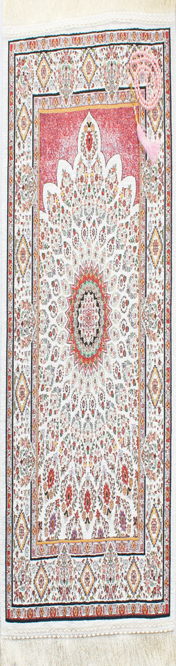 Children Prayer Rug, Prayer Mat, Prayer Mat with Tasbeeh, Prayer Rug,Muslim Janamaz,Bohemian Rug,Turkish Rug, Islamic Gift YSLM55