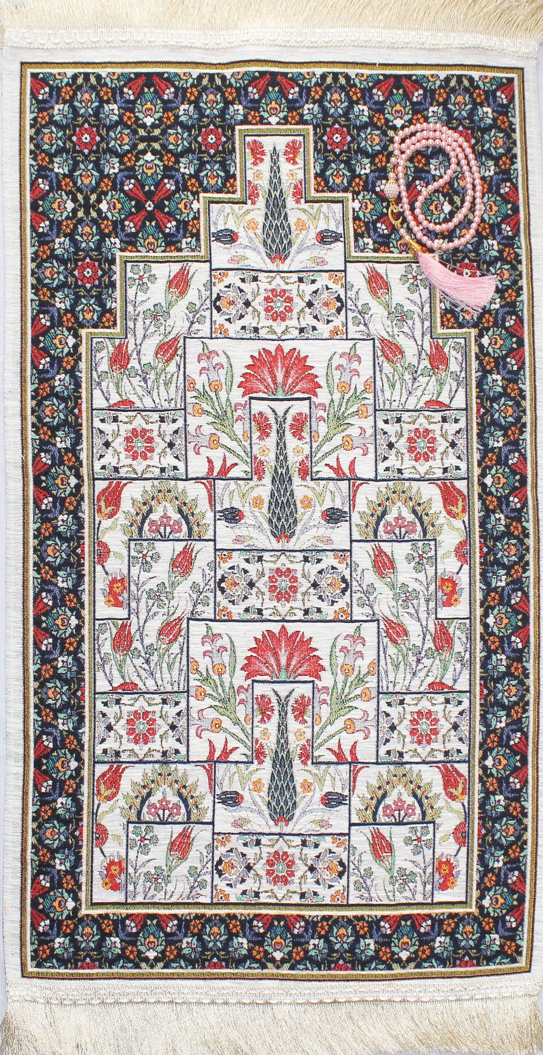 Children Prayer Rug,Prayer Mat, Prayer Mat with Tasbeeh, Prayer Rug,Muslim Janamaz,Bohemian Rug,Turkish Rug,Islamic Gift YSLM58