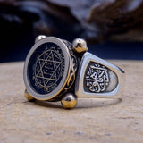 Muhru Suleiman Sterling Silver Ring | Mens Ring | Persolized Signet Ring | Solomon Ring | İslamic Rings | Gift For Him | Personalised Gift