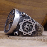 Three Arrow And Bow Engraved Silver Ring for Men | Dirilis Ertugrul Ring | Personalized Ring | Silver Signet Ring | Resurrection Ertugrul