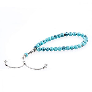 Turquoise Gift Set | Ramadan | Prayer mat | Turquoise Box and Prayer Beads Set | Hajj Favors | PERSONALİZED GİFT| Islamic gift