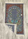 Indigo Garden Of Hagia Sophia Prayer Mat, Prayer Mat with Tasbeeh, Prayer Rug, Muslim Janamaz, Sajjada, Turkish Rug, Islamic Gift YSLM66