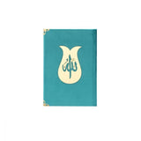 Velvet Blue Quran Gift Box Set | Islamic Gift | Gold Acetate Box |  | 99 Pearl Bead Tasbeeh |  Personalized Gift | Unique Gift | M653