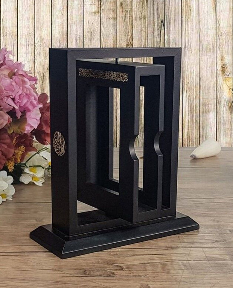 Special Design Black Wooden Gift Box | 29x25 Cm | Special Design Box | Unique Gift | Personalized Gift | ZYZH