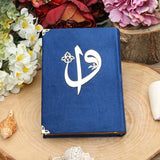 Dark Blue Quran Gift Set, Quran Favors, Islamic Wedding Gift, Prayer Mat Set, Hajj Mabrour, Hajj Favors, Mevlut Favors, Ameen Gift