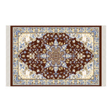 Siberian Bugloss Soft Padded Prayer Rug | Cotton Layer Janamaz | Anti Slip Backing Bamboo Cotton Prayer Mat | Islamic Gifts