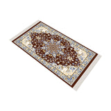 Siberian Bugloss Soft Padded Prayer Rug | Cotton Layer Janamaz | Anti Slip Backing Bamboo Cotton Prayer Mat | Islamic Gifts