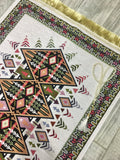 Baklava Design Colorful  Prayer Mat, Prayer Mat with Tasbeeh, Prayer Rug, Muslim Janamaz, Sajjada, Turkish Rug, Islamic Gift YSLM44