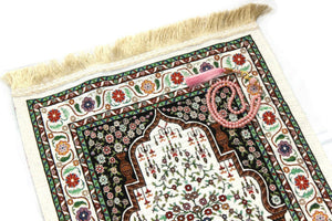 Children Prayer Rug,Prayer Mat, Prayer Mat with Tasbeeh, Prayer Rug,Muslim Janamaz,Bohemian Rug,Turkish Rug,Islamic Gift, Islamic Gift