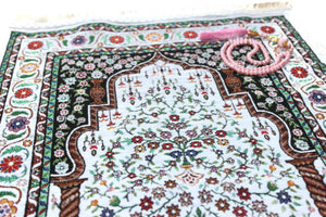 Children Prayer Rug,Prayer Mat, Prayer Mat with Tasbeeh, Prayer Rug,Muslim Janamaz,Bohemian Rug,Turkish Rug,Islamic Gift, Islamic Gift