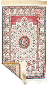 Children Prayer Rug, Prayer Mat, Prayer Mat with Tasbeeh, Prayer Rug,Muslim Janamaz,Bohemian Rug,Turkish Rug, Islamic Gift YSLM55