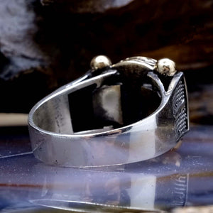 Ilahi Anta Maqsudi Wa Ridhaka Matlubi Written Sterling Silver Ring | Mens Ring | Persolized Signet Ring | İslamic Rings  Personalised Gift