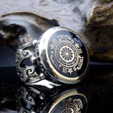 Rose of Rufaiyyah | Ring for Men | Sterling Silver Ring | Personalized Ring | Silver Signet Ring | Rufaiyyah Ring |