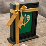Special Design Black Wooden Gift Box | 29x25 Cm | Special Design Box | Unique Gift | Personalized Gift | ZYZH