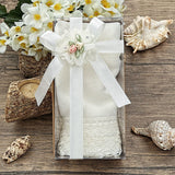 Cream Shawl Islamic Gift Set, Islamic Wedding Gift, Prayer Mat Set, Hajj Mabrour, Hajj Favors, Mevlut Favors, Ameen Gift