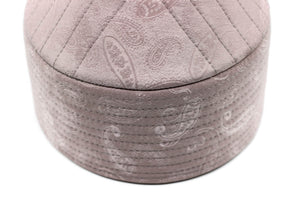 Poudre Pink Anatolian Blob Designed Kıbrısi Taqiyah | Islamic wear Kufi | Imamah | Muslim Skull Cap | Taqiyyah hat | Prayer cap|Topi For Men