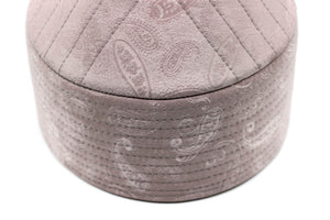 पुद्रे गुलाबी अनातोलियन बूँद डिजाइन Kıbrısi Taqiyah | इस्लामिक वस्त्र कुफी | इमामा | मुस्लिम खोपड़ी कैप | ताकियाह टोपी | प्रार्थना टोपी | पुरुषों के लिए टोपी