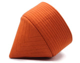 Orange Naqshibandi Kufi Muslim Takke Peci Kofia Hat Topi, Dervish Clothing, Haqqani Sufi Hat