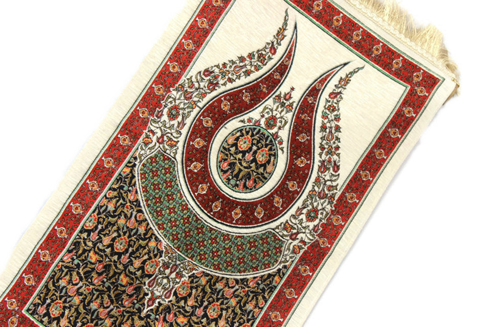 Children Prayer Rug,Prayer Mat, Prayer Mat with Tasbeeh, Prayer Rug,Muslim Janamaz,Bohemian Rug,Turkish Rug,Islamic Gift YSLM57