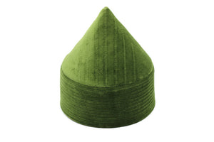 SALE 57cm Green Naqshibandi Kufi Muslim Takke Peci Kofia Hat Topi Dervish Clothing Haqqani Sufi Hat Islamic Wear, Islamic Gift, Hat For Men,