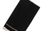 Kaaba Curtain Kiswah Sejadah 08, Plain Black Prayer Mat, Prayer Rug, Prayer Rug for Muslim, Unique Gift, Kaaba Kiswah  YSLM43