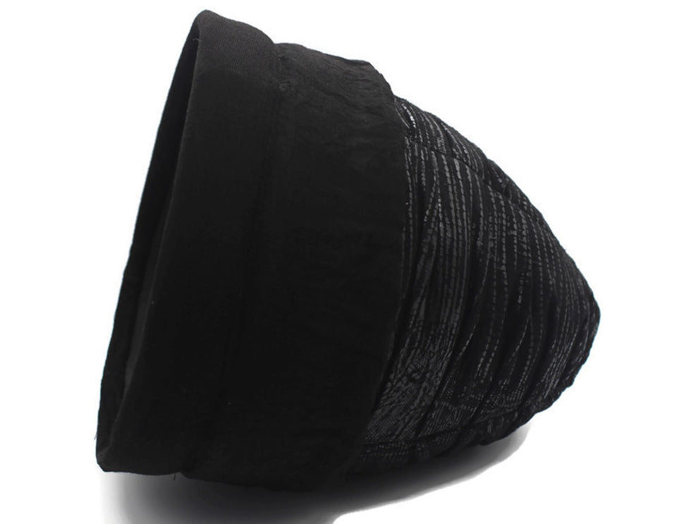 SALE 60CM Handmade Black Ertugrul Cap, Ertugrul Hat, Resurrection Imamah, Genuine Leather Islamic Cap