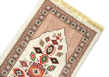 Turkish Kilim Design Prayer Mat with Tasbeeh, Prayer Rug, Muslim Janamaz, Musallah, Turkish Rug YSLM41
