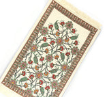 Symmetrical Flowers Prayer Mat, Prayer Mat with Tasbeeh, Prayer Rug, Muslim Janamaz, Sajjada, Turkish Rug, Islamic Gift YSLM49