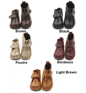 Choose Your Color Non-Slip First Walking Shoes Classic Breathable Loop Sneakers, Baby Moccasins, Newborn Leather Slippers