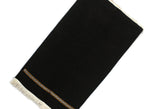 Kaaba Curtain Kiswah Sejadah 08, Plain Black Prayer Mat, Prayer Rug, Prayer Rug for Muslim, Unique Gift, Kaaba Kiswah  YSLM43