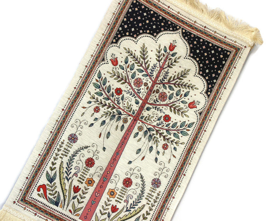 Children Prayer Rug, Tree of Life Prayer Mat, Prayer Rug, Muslim Janamaz, Children Prayer Mat, Muslim Kids YSLM53