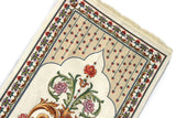 Boboli Gardens Prayer Mat, Prayer Mat with Tasbeeh, Prayer Rug, Janamaz, Turkish Rug, Islamic Gift YSLM79